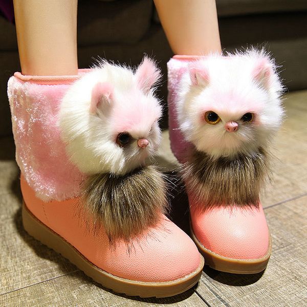 women boots 2018 winter new women boots rabbit ears cute waterproof and velvet thick warm cotton shoes boots white women, Black
women boots 2018 winter new women boots rabbit ears cute waterproof and velvet thick warm cotton shoes boots white women, Black