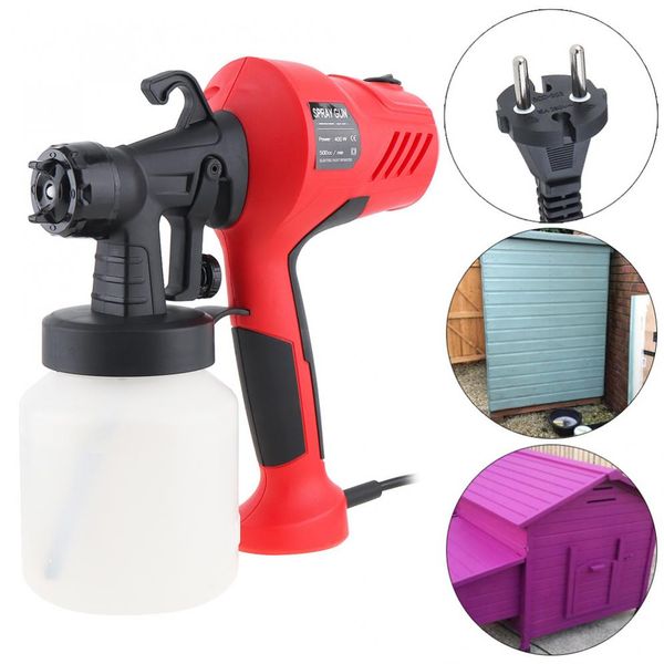 110v / 220v 400w 800ml electric paint spray gun portable high pressure automatic sprayer with 2.5mm nozzle caliber plastic pot
110v / 220v 400w 800ml electric paint spray gun portable high pressure automatic sprayer with 2.5mm nozzle caliber plastic pot
