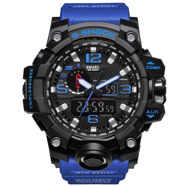 digital watches men army g style sport watch water resistant date calendar led electronicswatches relogio masculino, Slivery;brown
digital watches men army g style sport watch water resistant date calendar led electronicswatches relogio masculino, Slivery;brown
