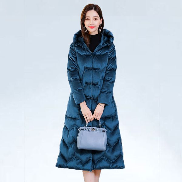 retro slim x- long winter jacket women down parkas 2019 gold velvet cotton jacket coats women thicken warm hooded cotton outwear, Black
retro slim x- long winter jacket women down parkas 2019 gold velvet cotton jacket coats women thicken warm hooded cotton outwear, Black