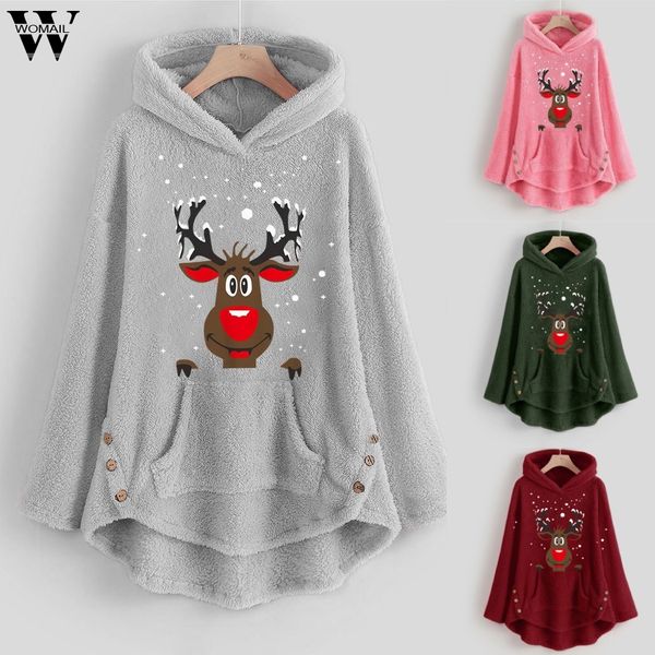 womail hooded antlers embroidery button fleece sweatshirts capuche women winter fashion casual long sleeve s-5xl pullover, Black
womail hooded antlers embroidery button fleece sweatshirts capuche women winter fashion casual long sleeve s-5xl pullover, Black