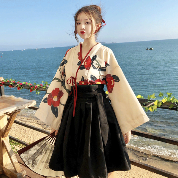 japanese sweet and cute student soft sister cardigan improved hanfu kimono jacket + lace skirt female two-piece suit, White
japanese sweet and cute student soft sister cardigan improved hanfu kimono jacket + lace skirt female two-piece suit, White