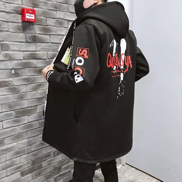 winter new style men's casual mid-length trench coat-style popular brushed and thick men loose-fit coat men's wear, Tan;black
winter new style men's casual mid-length trench coat-style popular brushed and thick men loose-fit coat men's wear, Tan;black