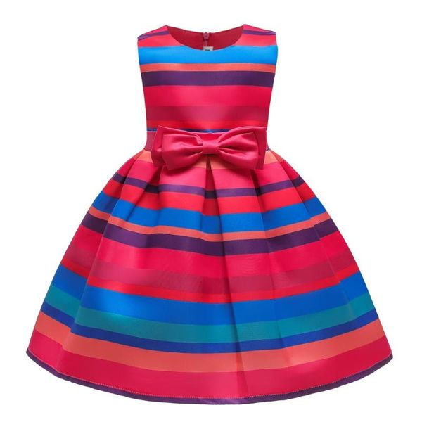 children clothing 2020 summer girls dress kids stripe princess dresses for girls clothes rainbow wedding party dress 8 10 years, Red;yellow
children clothing 2020 summer girls dress kids stripe princess dresses for girls clothes rainbow wedding party dress 8 10 years, Red;yellow