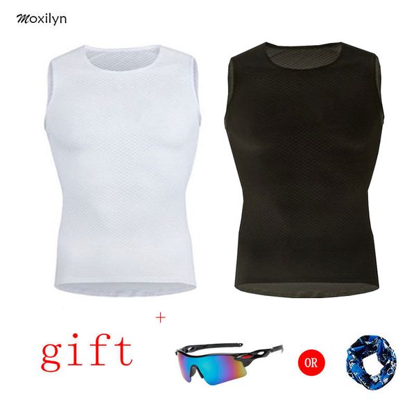 moxilyn elastic summer cycling vest white black riding underwear quick-drying breathable bicycle base layer sleeveless sportwear
moxilyn elastic summer cycling vest white black riding underwear quick-drying breathable bicycle base layer sleeveless sportwear