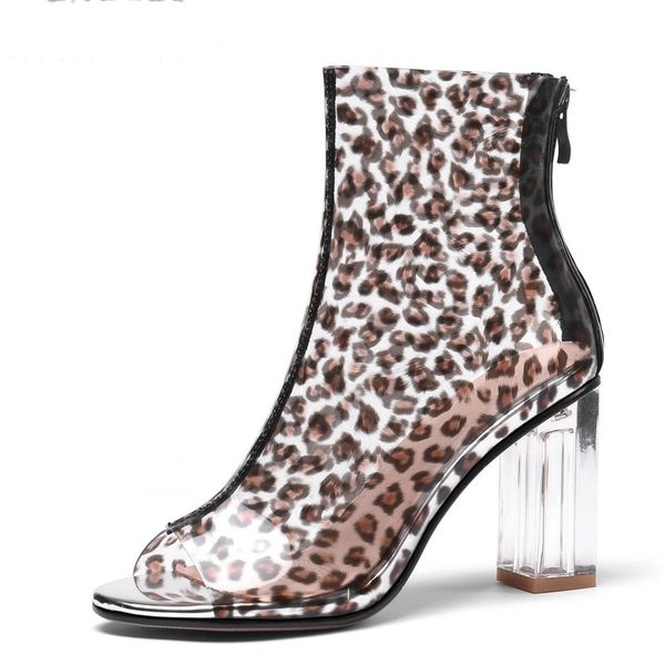 Fashion Women Summer Ankle Boots High Heels Sexy Peep Toe Leopard Party Wedding Shoes Woman Ladies Boots Sandals
Fashion Women Summer Ankle Boots High Heels Sexy Peep Toe Leopard Party Wedding Shoes Woman Ladies Boots Sandals
