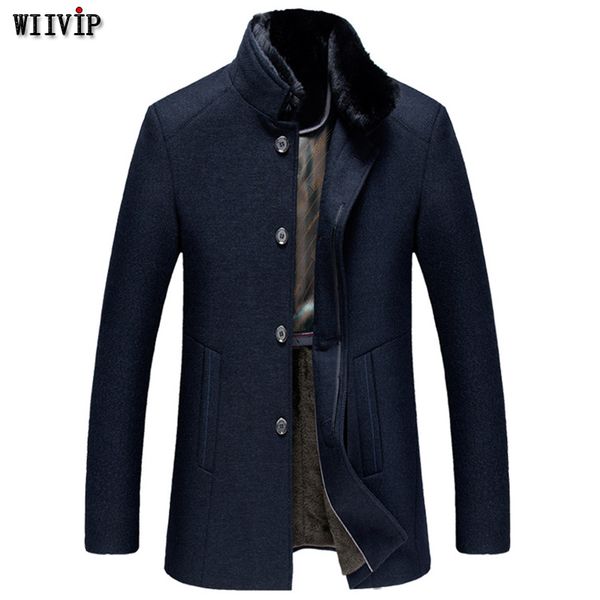 winter wool coat men jacket mens fashion outerwear warm male casual jackets thick overcoat woolen peacoat cashmere y143, Black
winter wool coat men jacket mens fashion outerwear warm male casual jackets thick overcoat woolen peacoat cashmere y143, Black