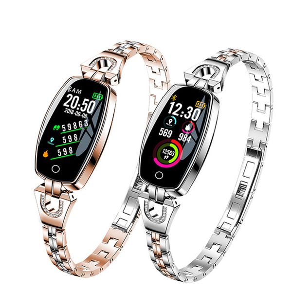 fashion h8 smart watch women lady waterproof heart rate monitoring bluetooth for android ios fitness tracker smart bracelet, Slivery;brown
fashion h8 smart watch women lady waterproof heart rate monitoring bluetooth for android ios fitness tracker smart bracelet, Slivery;brown