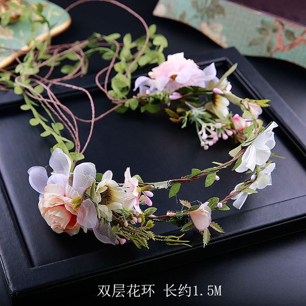 new super fairy flower forest sweet handmade marriage hoop bride head adornment bud brides hair accessories, Golden;white
new super fairy flower forest sweet handmade marriage hoop bride head adornment bud brides hair accessories, Golden;white