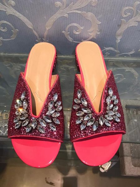 summer 2020 low heel women's sandals fashion sequined sandals leather diamond vacation women's shoes, Black
summer 2020 low heel women's sandals fashion sequined sandals leather diamond vacation women's shoes, Black