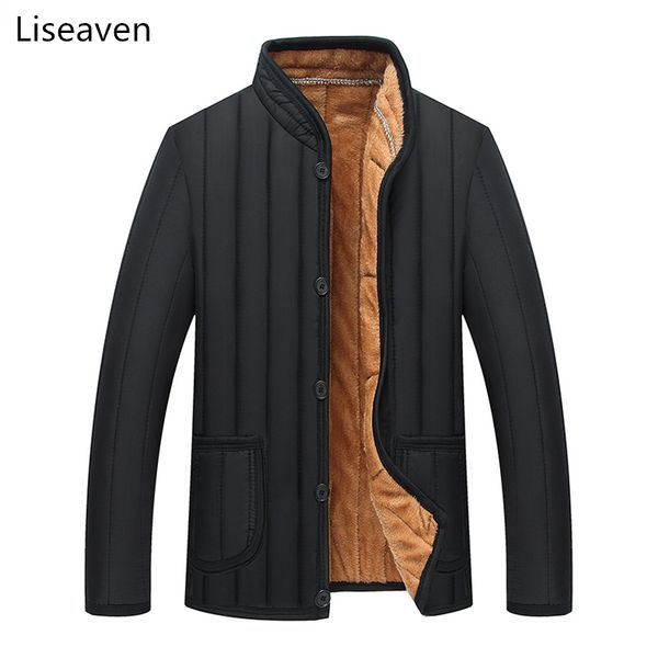 liseaven men winter jacket thick warm parka fleece parkas coat with pockets windbreaker jackets men, Tan;black
liseaven men winter jacket thick warm parka fleece parkas coat with pockets windbreaker jackets men, Tan;black