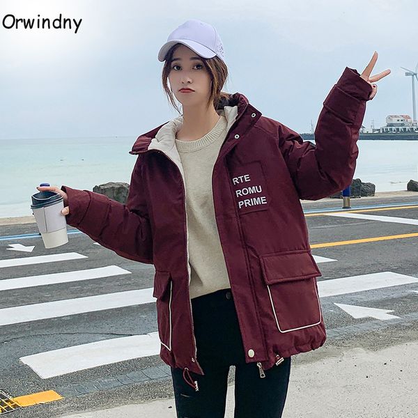 orwindny hooded jackets parka winter jacket women's safari style winter coat 2019 new korean hat loose coat thick warm clothing, Black
orwindny hooded jackets parka winter jacket women's safari style winter coat 2019 new korean hat loose coat thick warm clothing, Black