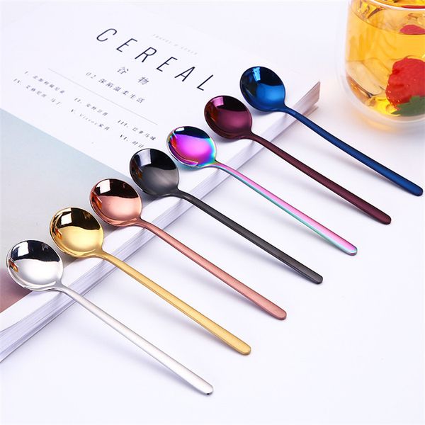 tea spoon coffee round head colored mini spoon stainless steel 304 dessert coffee spoon on promotion
tea spoon coffee round head colored mini spoon stainless steel 304 dessert coffee spoon on promotion