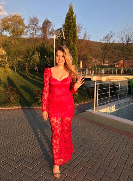 2020 new red lace long sleeve prom dresses african women long dresses robes de soirée designer robe, Black
2020 new red lace long sleeve prom dresses african women long dresses robes de soirée designer robe, Black