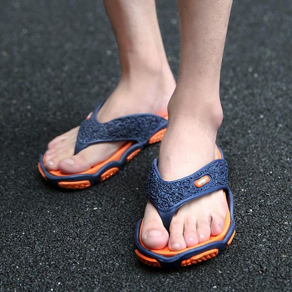 mens slippers funny summer men's open toe slippers fashion beach shoes massage bathroom flip flops big size tide, Black
mens slippers funny summer men's open toe slippers fashion beach shoes massage bathroom flip flops big size tide, Black