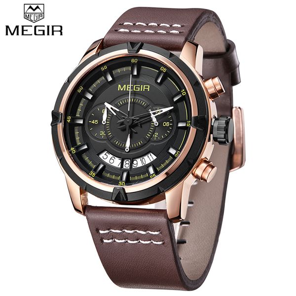 new arrivals timelimited fashion designers wristwatch waterproof leather strap megir new mens quartz wristwatch free, Slivery;brown
new arrivals timelimited fashion designers wristwatch waterproof leather strap megir new mens quartz wristwatch free, Slivery;brown