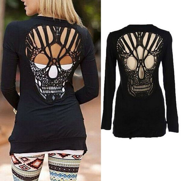 long cardigans jacket spring long sleeve hollow oversized skull pattern cardigan women blouse backless crochet lace, Black;brown
long cardigans jacket spring long sleeve hollow oversized skull pattern cardigan women blouse backless crochet lace, Black;brown
