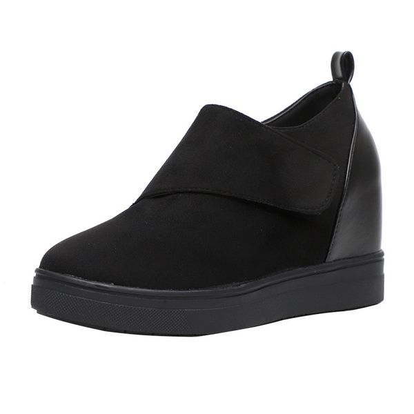 increasing walking shoes women 2019 fashion pu ladies shoes soft solid women footwear outdoor spring autumn no-slip, Black
increasing walking shoes women 2019 fashion pu ladies shoes soft solid women footwear outdoor spring autumn no-slip, Black
