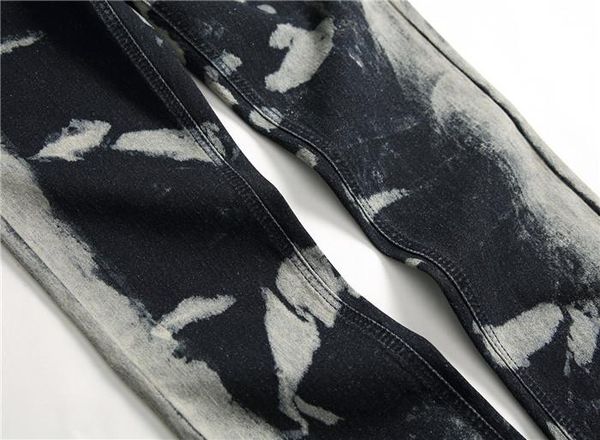 mens gray designer jeans fashion spots stretch regular long pencil pants mid waist print mens trousers, Blue
mens gray designer jeans fashion spots stretch regular long pencil pants mid waist print mens trousers, Blue