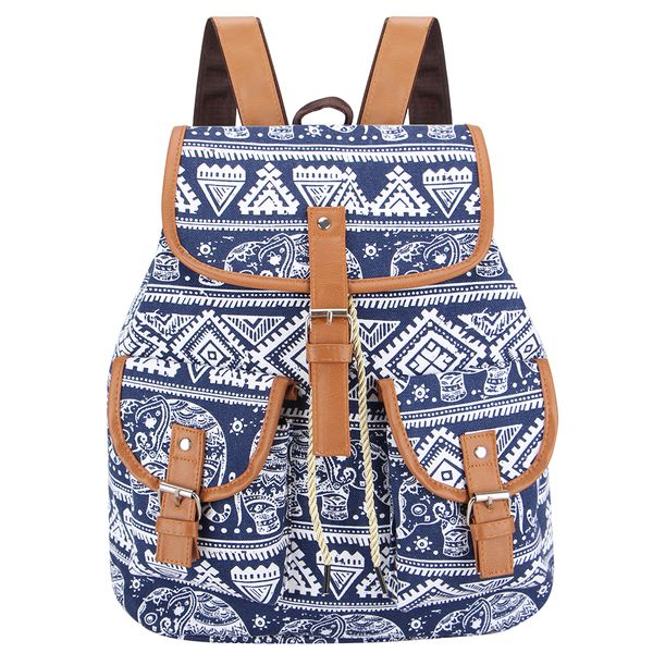 sansarya new 2018 bohemian blue elephant print canvas vintage backpack women drawstring rucksack bagpack female school bag pack
sansarya new 2018 bohemian blue elephant print canvas vintage backpack women drawstring rucksack bagpack female school bag pack