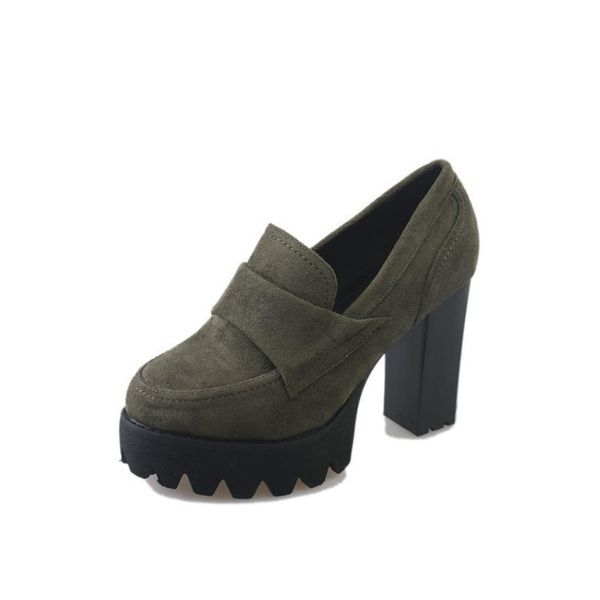 women pumps autumn round toe slip on flock leather high heels dress shoes woman fashion thick heel, Black
women pumps autumn round toe slip on flock leather high heels dress shoes woman fashion thick heel, Black