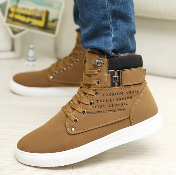 ankle boots warm men snow boots winter lace-up men shoes 2020 new arrival fashion flock plush winter size 39-47, Black
ankle boots warm men snow boots winter lace-up men shoes 2020 new arrival fashion flock plush winter size 39-47, Black