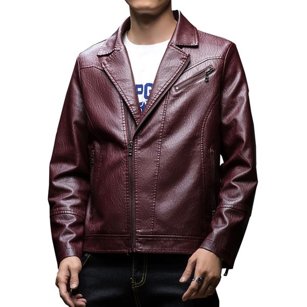 5xl men autumn new casual motorcycle leather jacket coat men pu leather jackets jaqueta de couro masculina coats plus size, Black
5xl men autumn new casual motorcycle leather jacket coat men pu leather jackets jaqueta de couro masculina coats plus size, Black