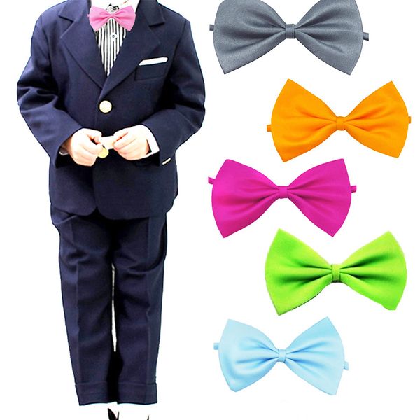 trustworth 19 color bow tie for kids girl classic wedding business solid gravata novelty adjustable tuxedo brand necktie ties, Red;brown
trustworth 19 color bow tie for kids girl classic wedding business solid gravata novelty adjustable tuxedo brand necktie ties, Red;brown