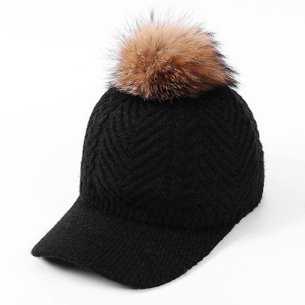black baseball caps winter cap for women faux fur pompom solid color ball cap adjustable casual wool hat cap, Blue;gray
black baseball caps winter cap for women faux fur pompom solid color ball cap adjustable casual wool hat cap, Blue;gray