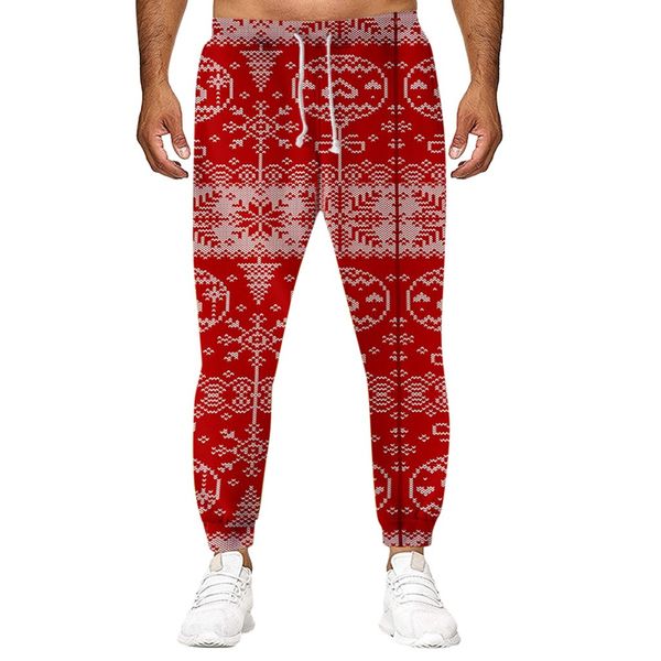 men's casual loose long cargo pants chrismate festival 3d printing trousers pantalones hombre streetwear joggers sweatpants, Black
men's casual loose long cargo pants chrismate festival 3d printing trousers pantalones hombre streetwear joggers sweatpants, Black