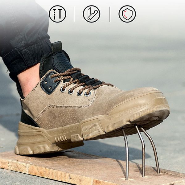 safety shoes men's steel toe work indestructible shoes casual outdoor sneakers puncture proof boots comfortable industrial, Black
safety shoes men's steel toe work indestructible shoes casual outdoor sneakers puncture proof boots comfortable industrial, Black