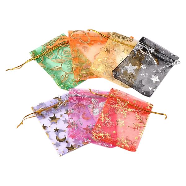 200pcs organdy gold stamping favor bags wedding gift candy pouch drawstring 
200pcs organdy gold stamping favor bags wedding gift candy pouch drawstring