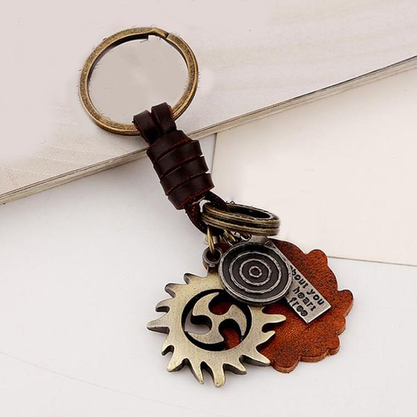 woven vintage atmospheric keychain gear pattern keychain retro style accessories for unisex, Silver
woven vintage atmospheric keychain gear pattern keychain retro style accessories for unisex, Silver