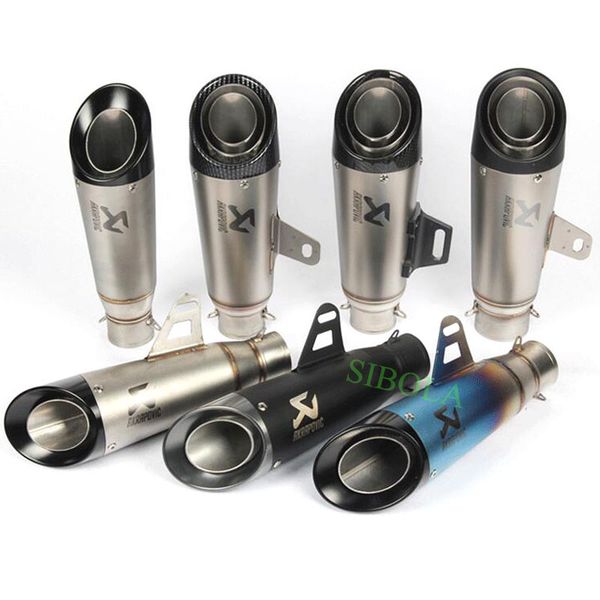 51mm 60mm universal motorcycle exhaust akrapovic muffler carbon fiber steel pipe escape moto for yamaha r1 r3 r6 nmax
51mm 60mm universal motorcycle exhaust akrapovic muffler carbon fiber steel pipe escape moto for yamaha r1 r3 r6 nmax