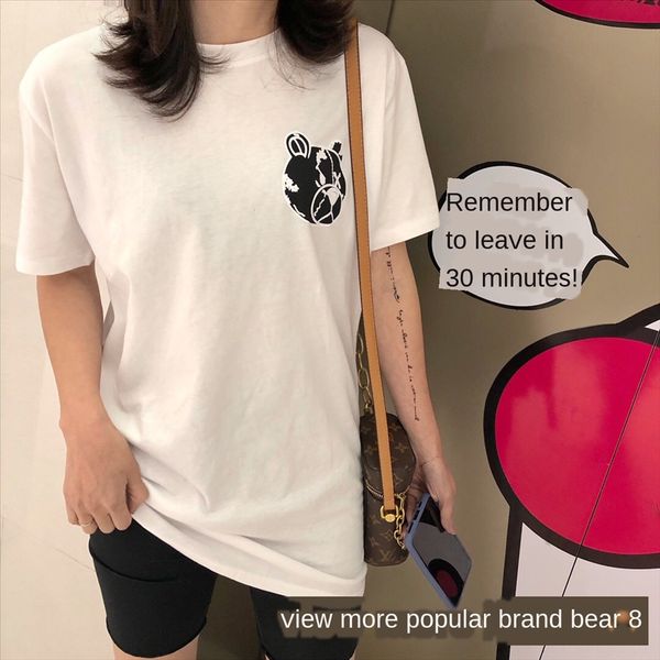 2020 short sleeve cotton casual wear slim women's dress loose slim casual fat mm large size fashionable women's clothing, White
2020 short sleeve cotton casual wear slim women's dress loose slim casual fat mm large size fashionable women's clothing, White