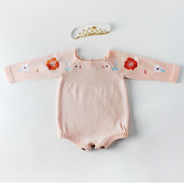 0-2yrs baby girls rompers baby clothes bodysuit long sleeve embroider knit rompers infant girls, Blue
0-2yrs baby girls rompers baby clothes bodysuit long sleeve embroider knit rompers infant girls, Blue