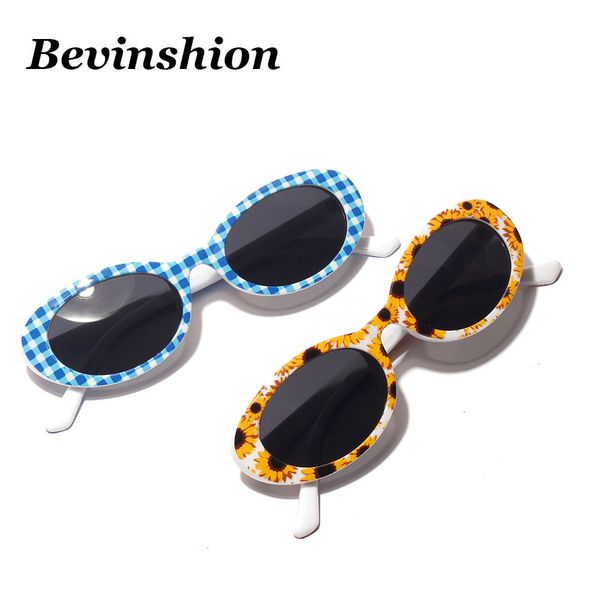 flower oval sunglasses women brand 2019 new checkered sun glasses ladies, White;black
flower oval sunglasses women brand 2019 new checkered sun glasses ladies, White;black