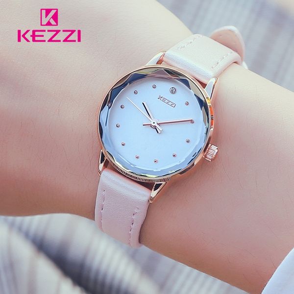 kezzi fashion pink ladies watch luxury crystal small dial women quartz wristwatch casual white leather lady watches reloj mujer, Slivery;brown
kezzi fashion pink ladies watch luxury crystal small dial women quartz wristwatch casual white leather lady watches reloj mujer, Slivery;brown