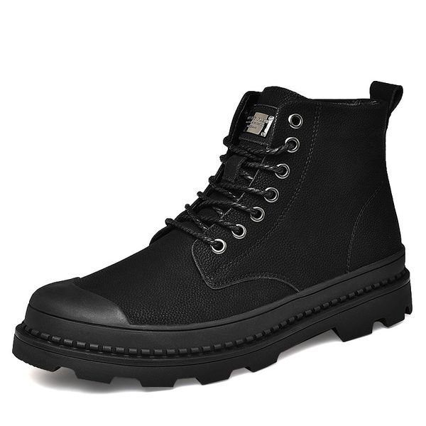 black warm winter men boots genuine leather ankle boots men winter work shoes men military fur snow boots
black warm winter men boots genuine leather ankle boots men winter work shoes men military fur snow boots