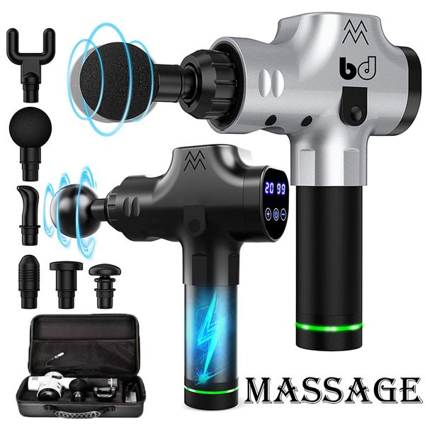 lcd display massage gun deep muscle massager electric muscle body masaage guns exercising relaxation sport slimming pain relief
lcd display massage gun deep muscle massager electric muscle body masaage guns exercising relaxation sport slimming pain relief