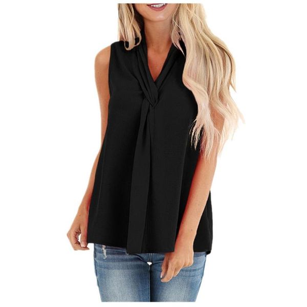 womens summer sleeveless chiffon blouse vest ladies t shirt loose tank women casual summer 0, White 
womens summer sleeveless chiffon blouse vest ladies t shirt loose tank women casual summer 0, White