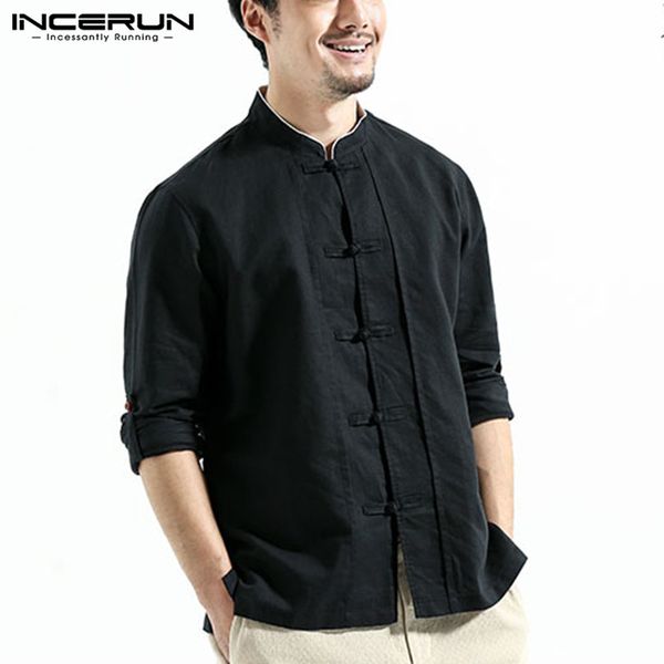 2020 fashion man chinese style shirts casual long sleeve stand collar shirt men vintage solid color tang suit blouse summer, White;black
2020 fashion man chinese style shirts casual long sleeve stand collar shirt men vintage solid color tang suit blouse summer, White;black