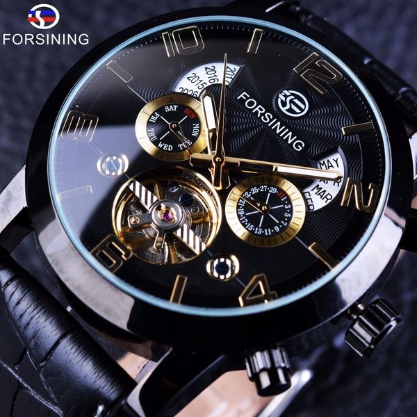 forsining tourbillion fashion wave black golden clock multi function display mens automatic mechanical watches brand luxury c19011001, Slivery;brown
forsining tourbillion fashion wave black golden clock multi function display mens automatic mechanical watches brand luxury c19011001, Slivery;brown