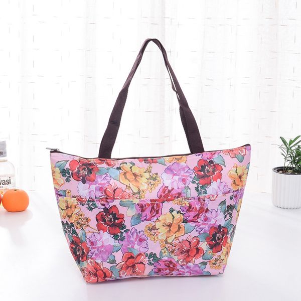 women large capacity office portable tote oxford cloth container insulated cooler lunch bag kitchen picnic school printed, Blue;pink
women large capacity office portable tote oxford cloth container insulated cooler lunch bag kitchen picnic school printed, Blue;pink
