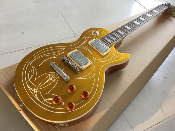gold electric guitar,standard r9 guitarra, rosewood fingerboard gitaar.mahogany body.musical instruments
gold electric guitar,standard r9 guitarra, rosewood fingerboard gitaar.mahogany body.musical instruments