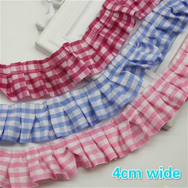 products silver silk lattice ribbon crumpled soft lace diy children's collar cuff skirt striped baby cradle trim decoration, Pink;blue
products silver silk lattice ribbon crumpled soft lace diy children's collar cuff skirt striped baby cradle trim decoration, Pink;blue