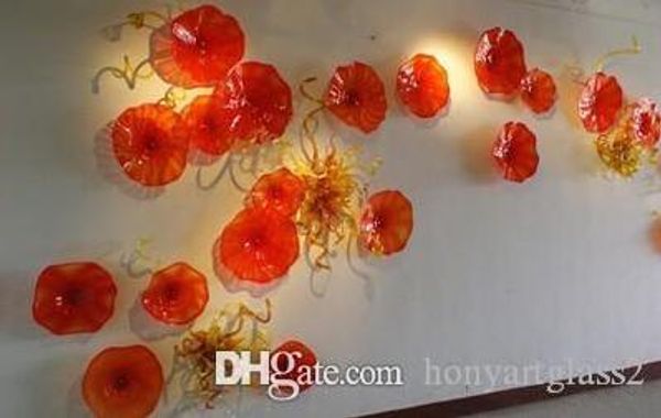 l lobby decorative blown glass wall plates art design modern style glass wall art for home decor
l lobby decorative blown glass wall plates art design modern style glass wall art for home decor