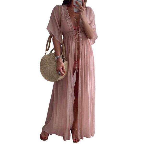 patchwork women summer dress 2019 half sleeve women lace cardigan up maxi beach long dresses v-neck holiday vestidos, Black;gray
patchwork women summer dress 2019 half sleeve women lace cardigan up maxi beach long dresses v-neck holiday vestidos, Black;gray