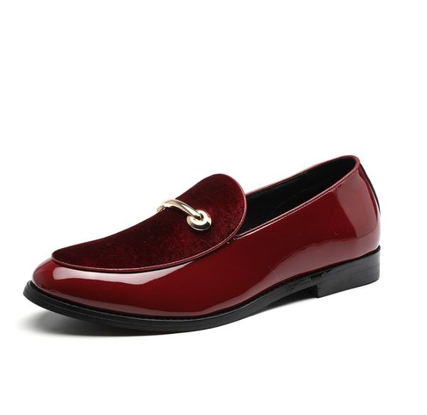 men dress shoes shadow patent pu leather fashion groom wedding shoes italian style oxford shoes big size 48, Black
men dress shoes shadow patent pu leather fashion groom wedding shoes italian style oxford shoes big size 48, Black