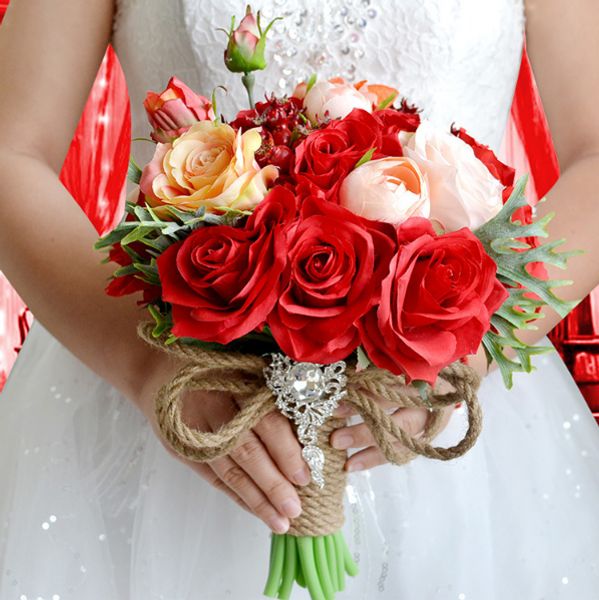 red silk flowers bridal bouquet 2019 bridesmaids bouquets of mariage garden formal wedding accessories handholding home decoration
red silk flowers bridal bouquet 2019 bridesmaids bouquets of mariage garden formal wedding accessories handholding home decoration